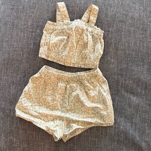 GAP Toddler Beige Patterned Set